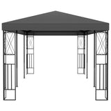 Vidaxl arbor 3x6 m antracyt pyłu