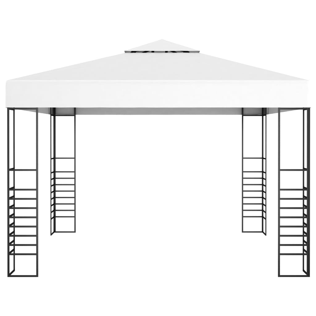 Vidaxl Garden Pavilion 3x3 m White