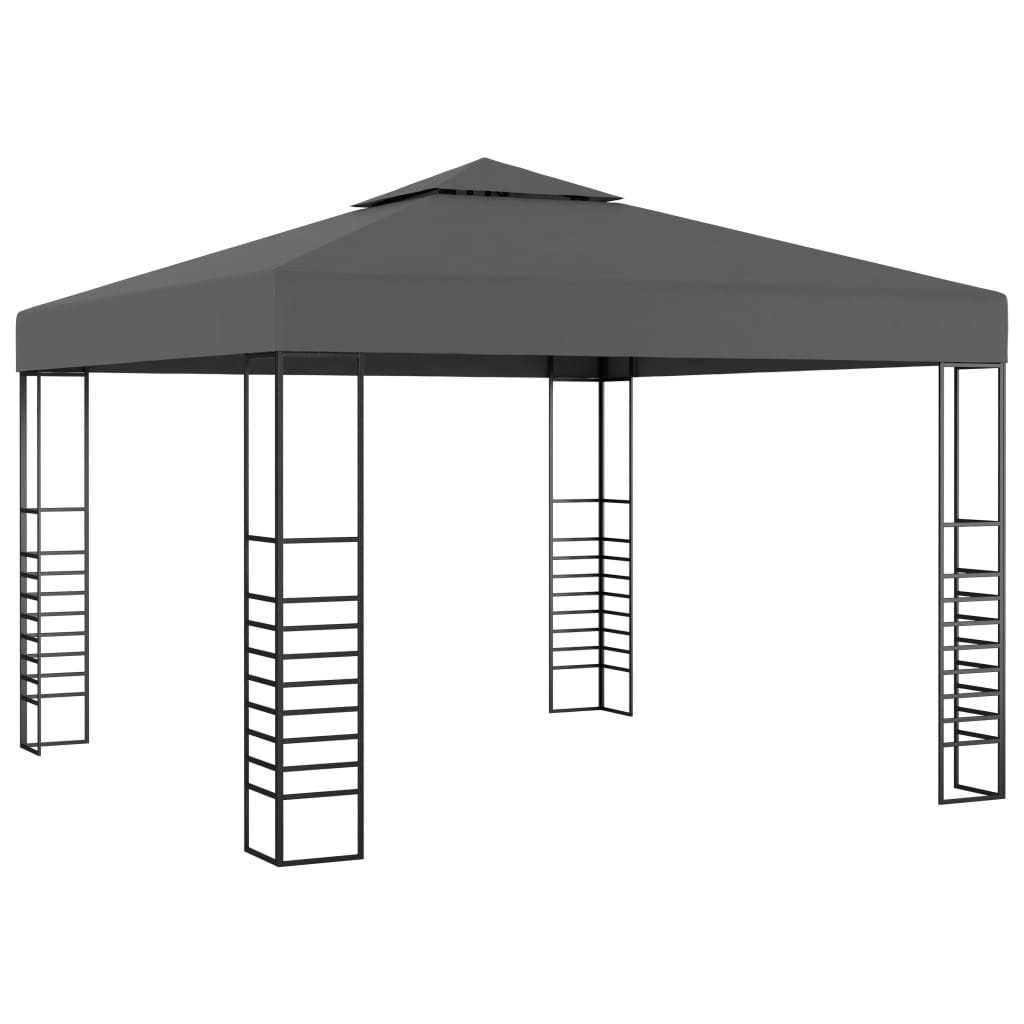 Vidaxl Garden Pavilion 3x3 M anthracite