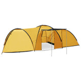 Vidaxl Iglotent 8-persona 650x240x190 cm amarillo