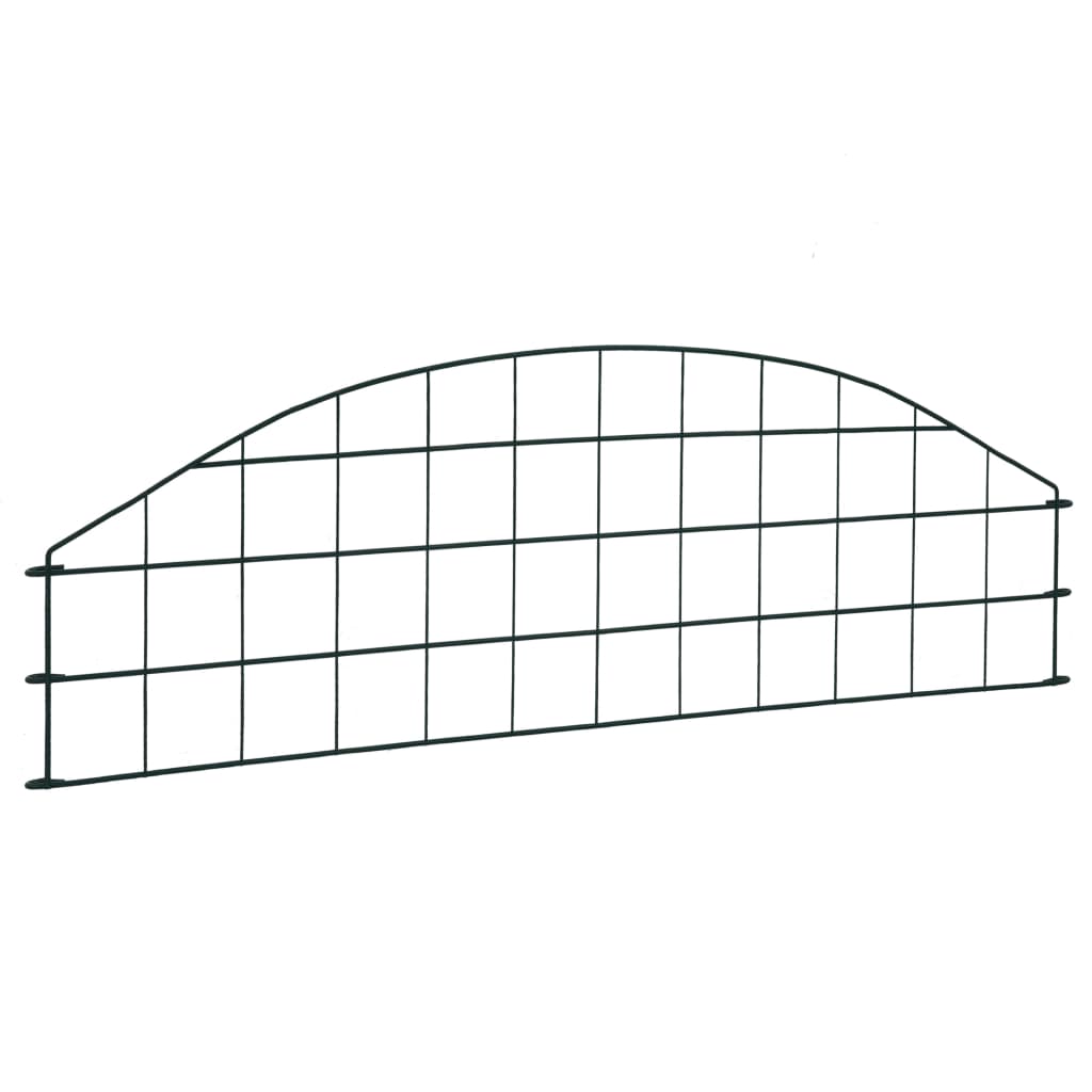 Vidaxl Fencing conjunto doblado 77.3x26 cm verde