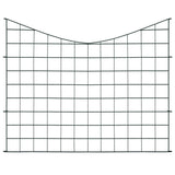 VIDAXL Fencing Set Hol Bent 77.5x64 cm Verde