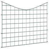 Vidaxl Fencing set Hol Bent 77.5x64 cm Green