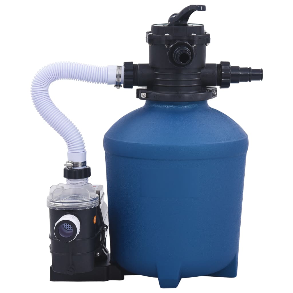 Vidaxl Sand Filter Pump med timer 530 W 10980 L U