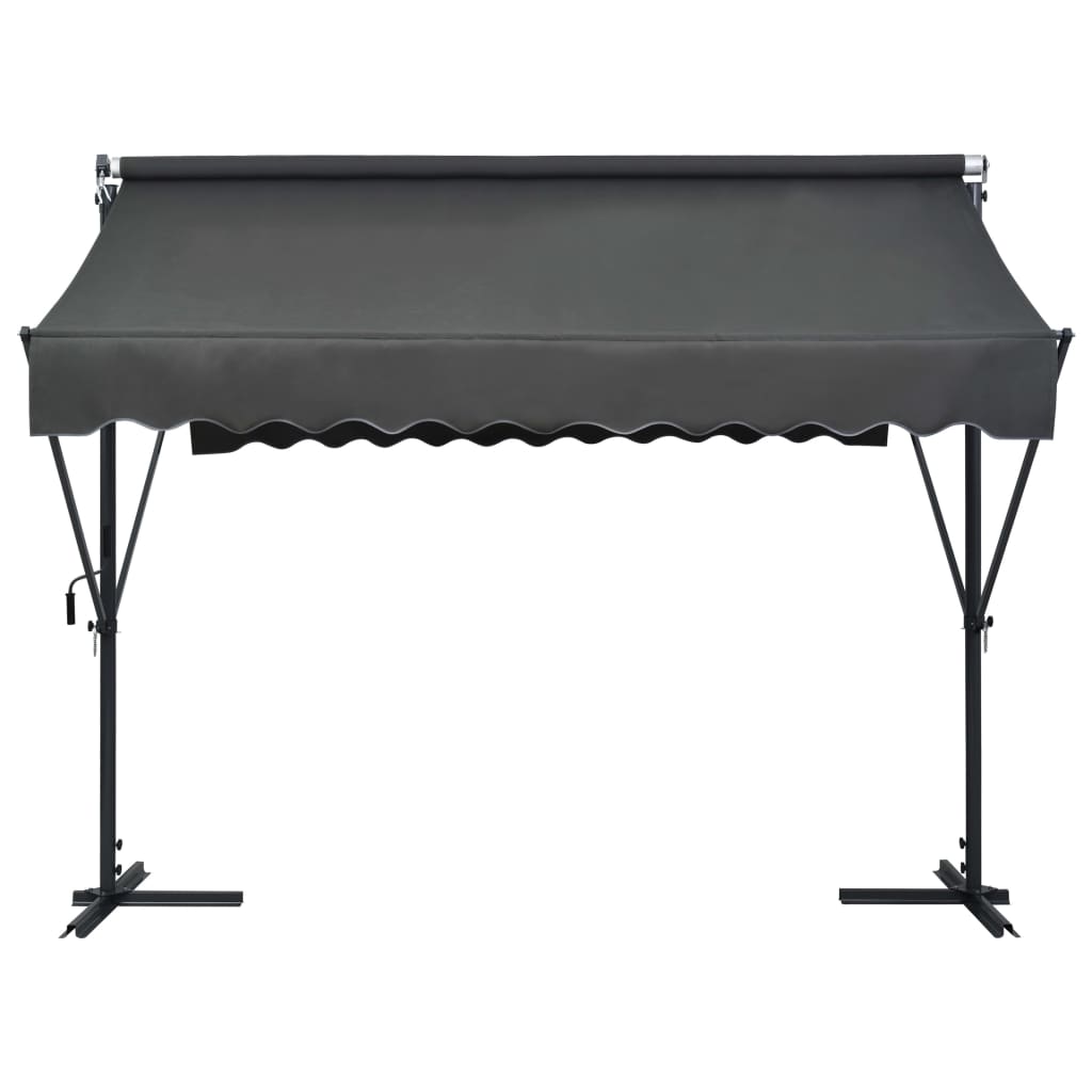 Vidaxl luifel détaché 300x300 cm anthracite