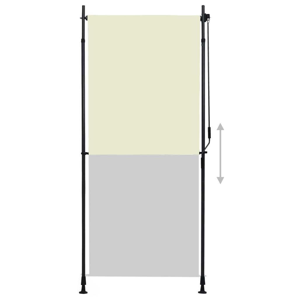 Vidaxl Roller Blind für externe 100x270 cm Creme