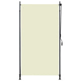 Vidaxl Roller Blind til eksterne 120x270 cm creme