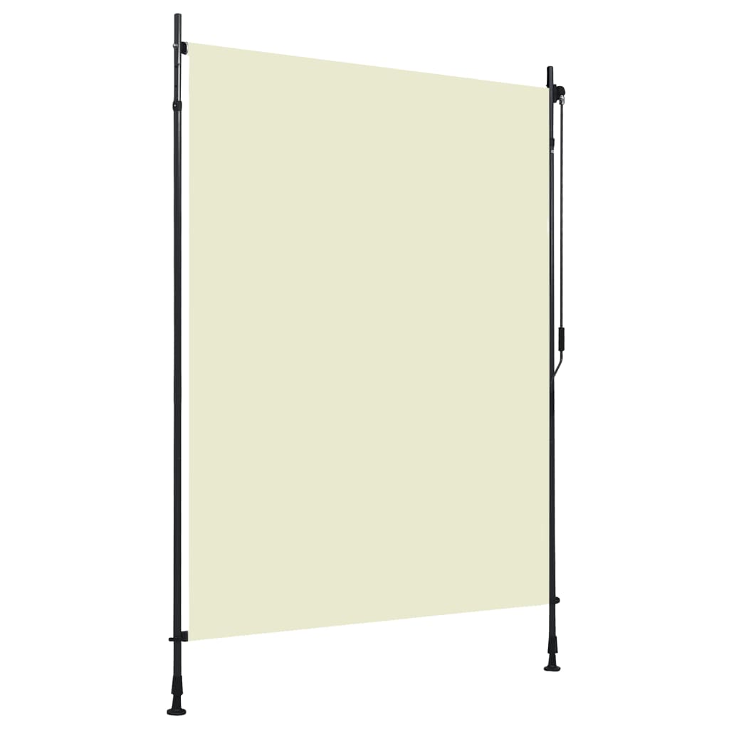 Vidaxl Roller Blind für Außen 150 x 270 cm Creme