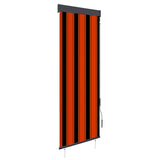 Vidaxl Rouleau aveugle pour l'extérieur de 60x250 cm orange et brun