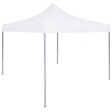 Vidaxl PartyTent profesionálně skládací 2x2 m ocel bílý