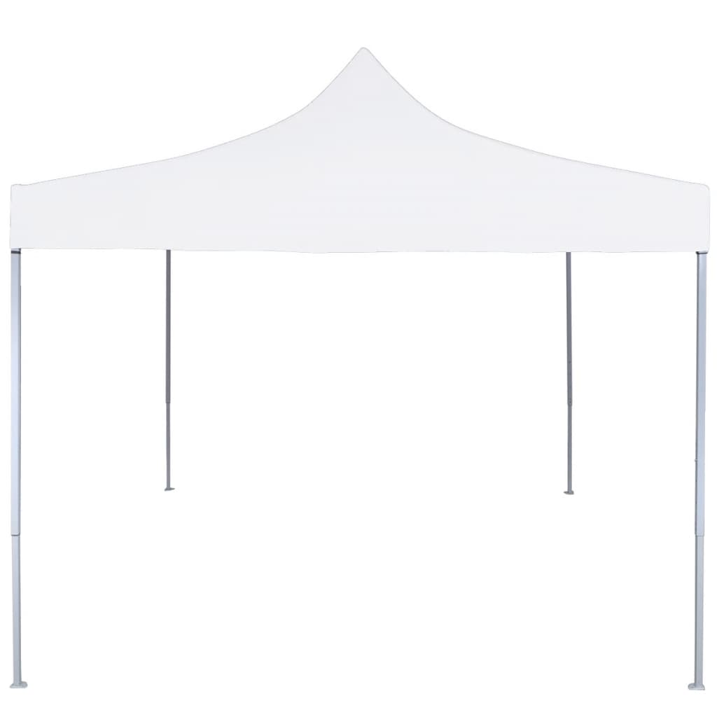 Vidaxl PartyTent profesionalmente plegable 2x2 m de acero blanco