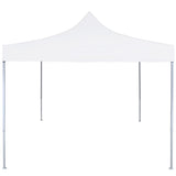 Vidaxl partyTent professionellt vikbar 2x2 m stålvit