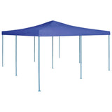 Vidaxl arbor foldable 5x5 m blue