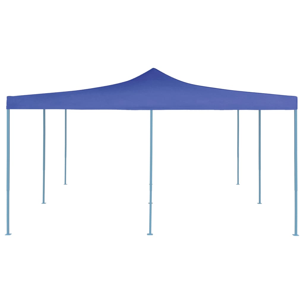 Vidaxl arbor foldable 5x5 m blue