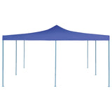 Vidaxl arbor foldable 5x5 m blue