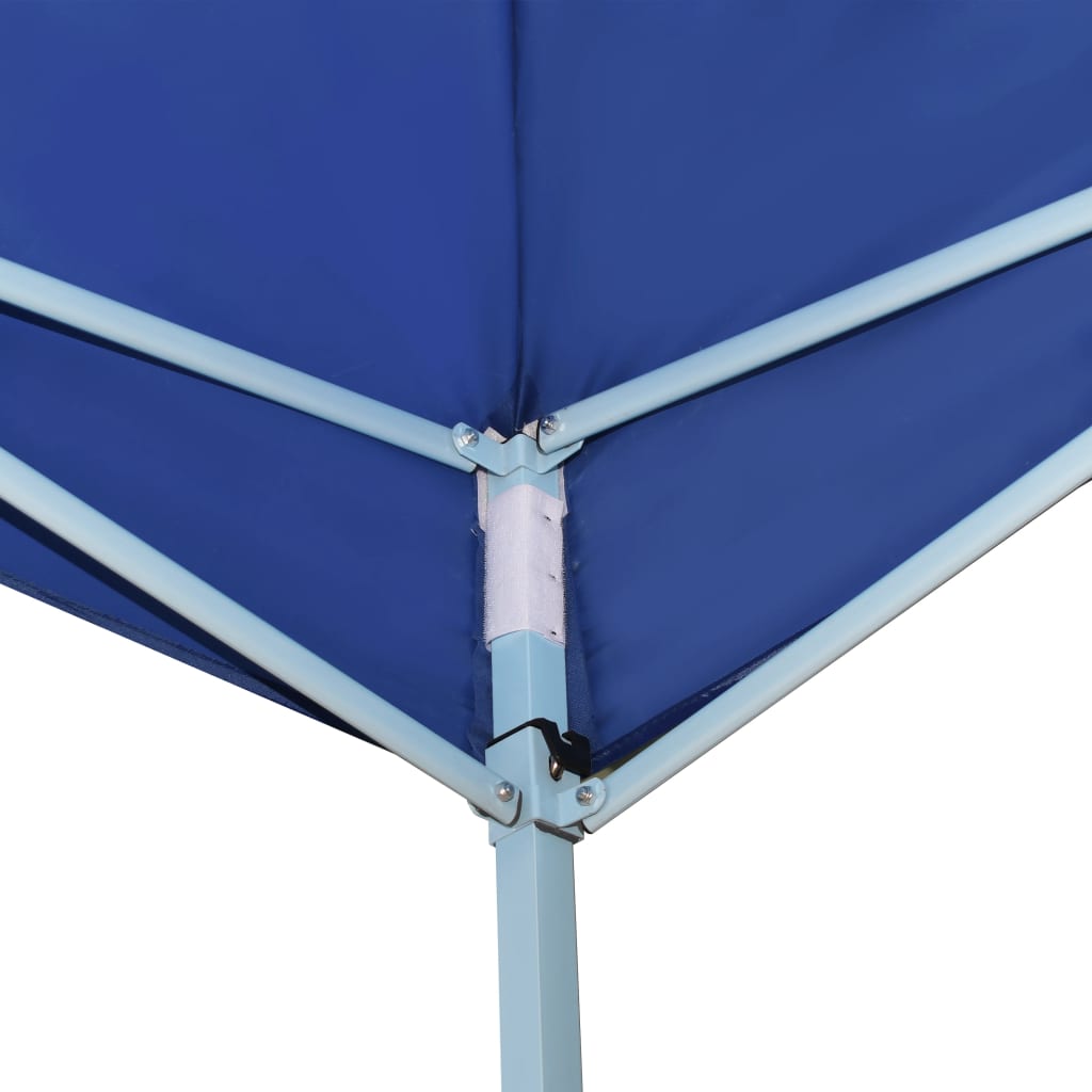 Vidaxl arbor foldable 5x5 m blue