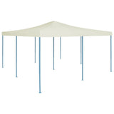 Vidaxl arbor pliable 5x5 m crème