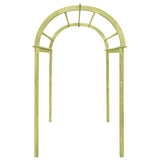 Vidaxl Garden Arch 125x150x235 cm Impregnovaná borovice