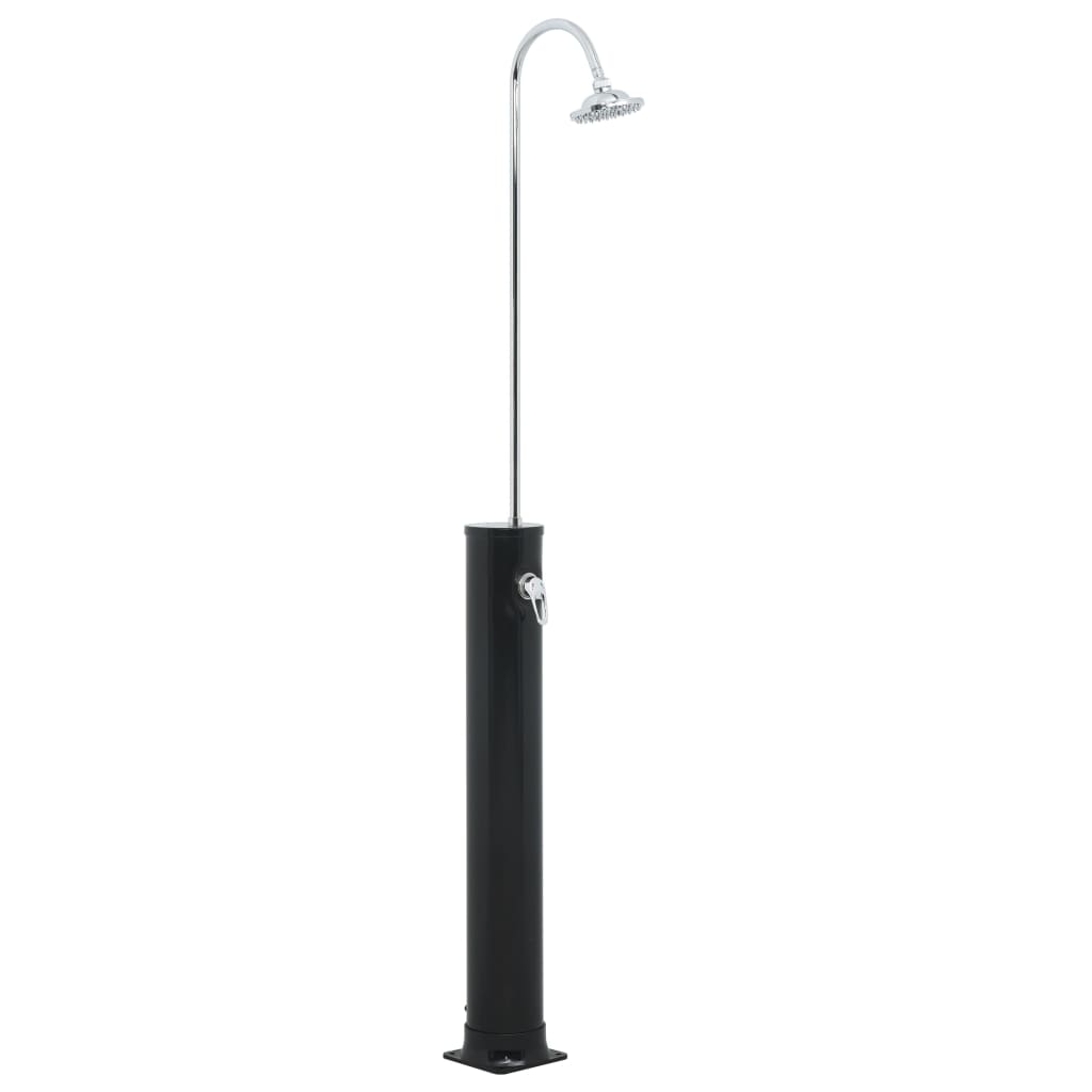 Vidaxl Solardouche 20 L 214 cm negro