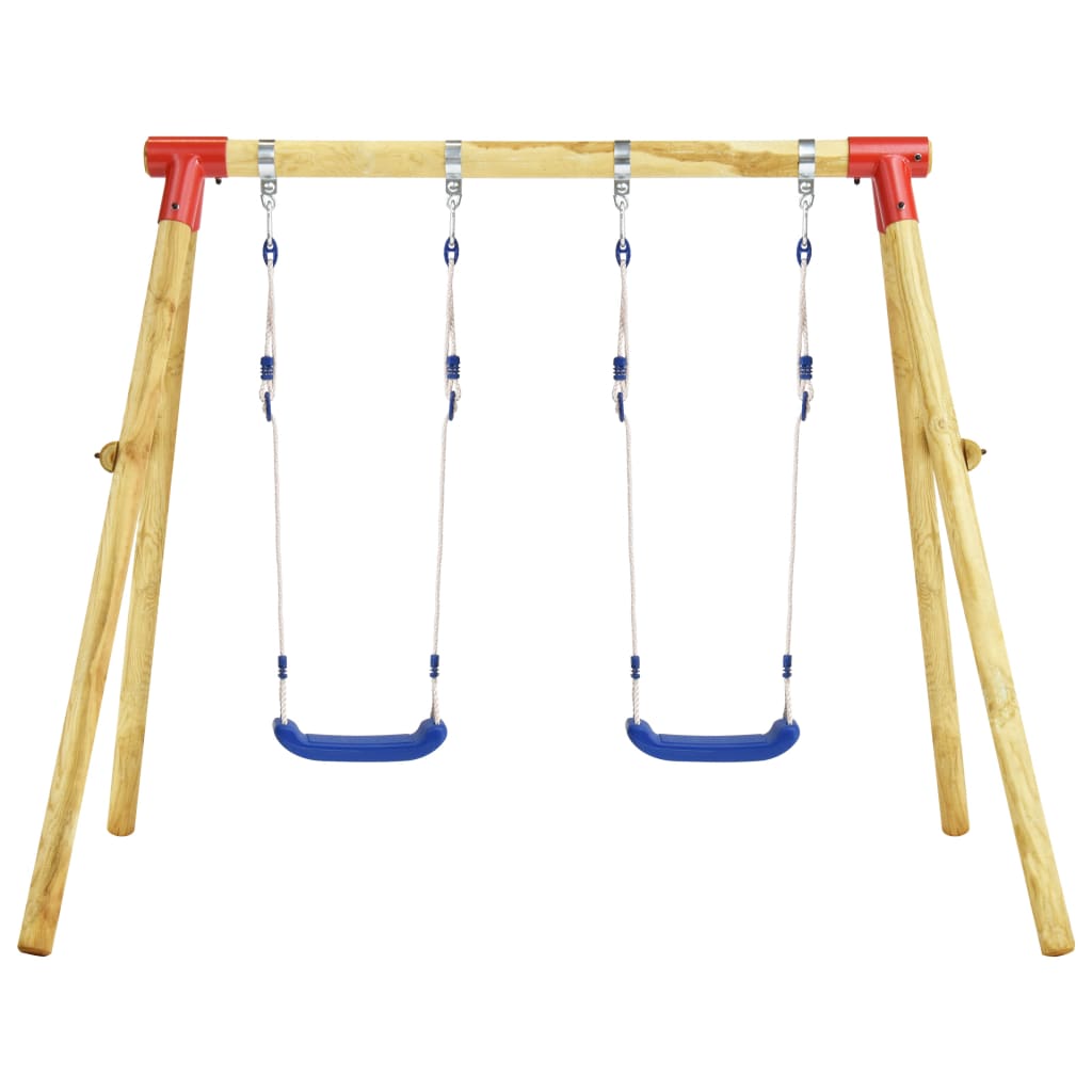 Swings Vidaxl Set 230x130x166 cm borovice dřevo