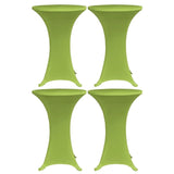 Vidaxl Cubierta de la tabla estiramiento 4 ST 70 cm verde