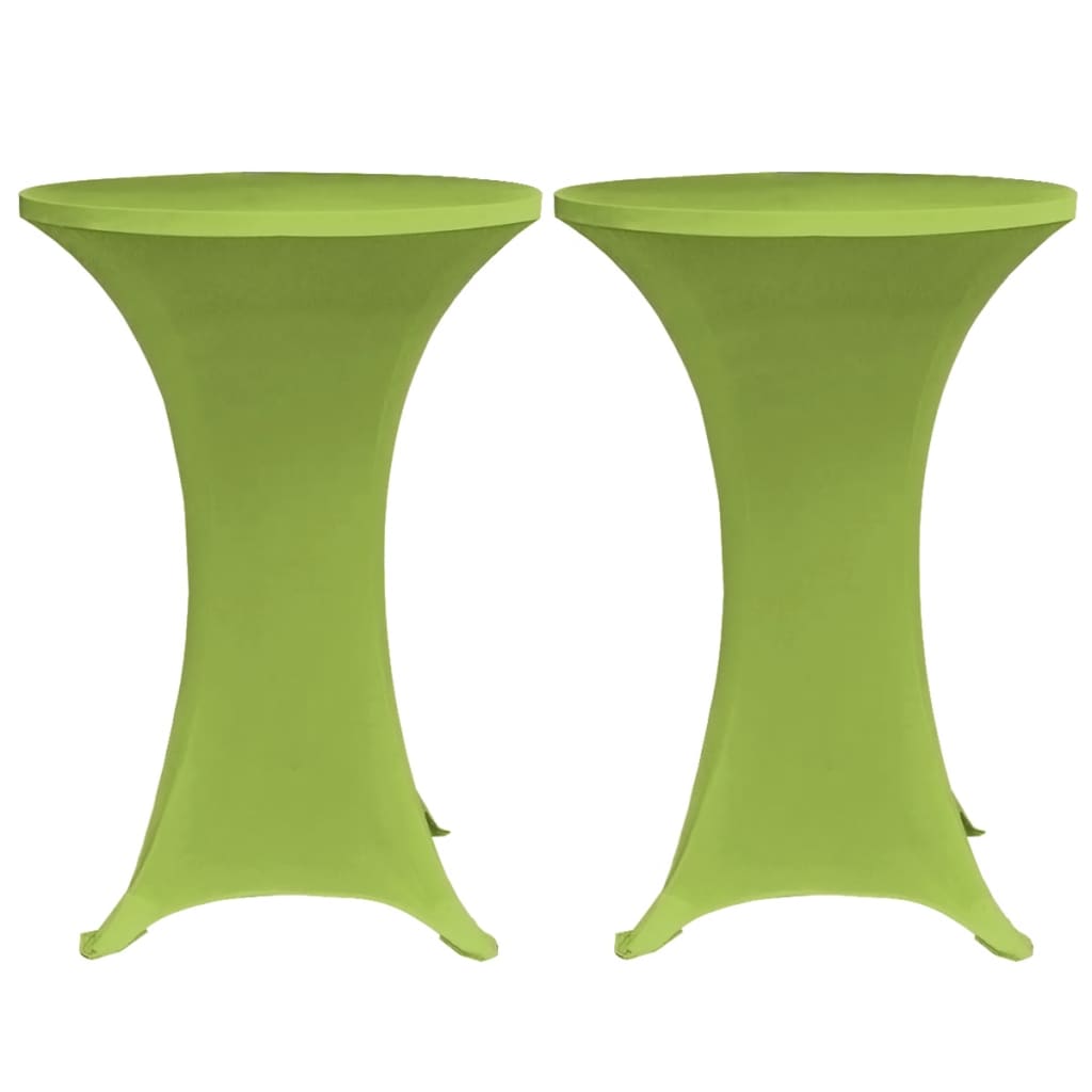 Vidaxl Cubierta de la tabla estiramiento 4 ST 70 cm verde