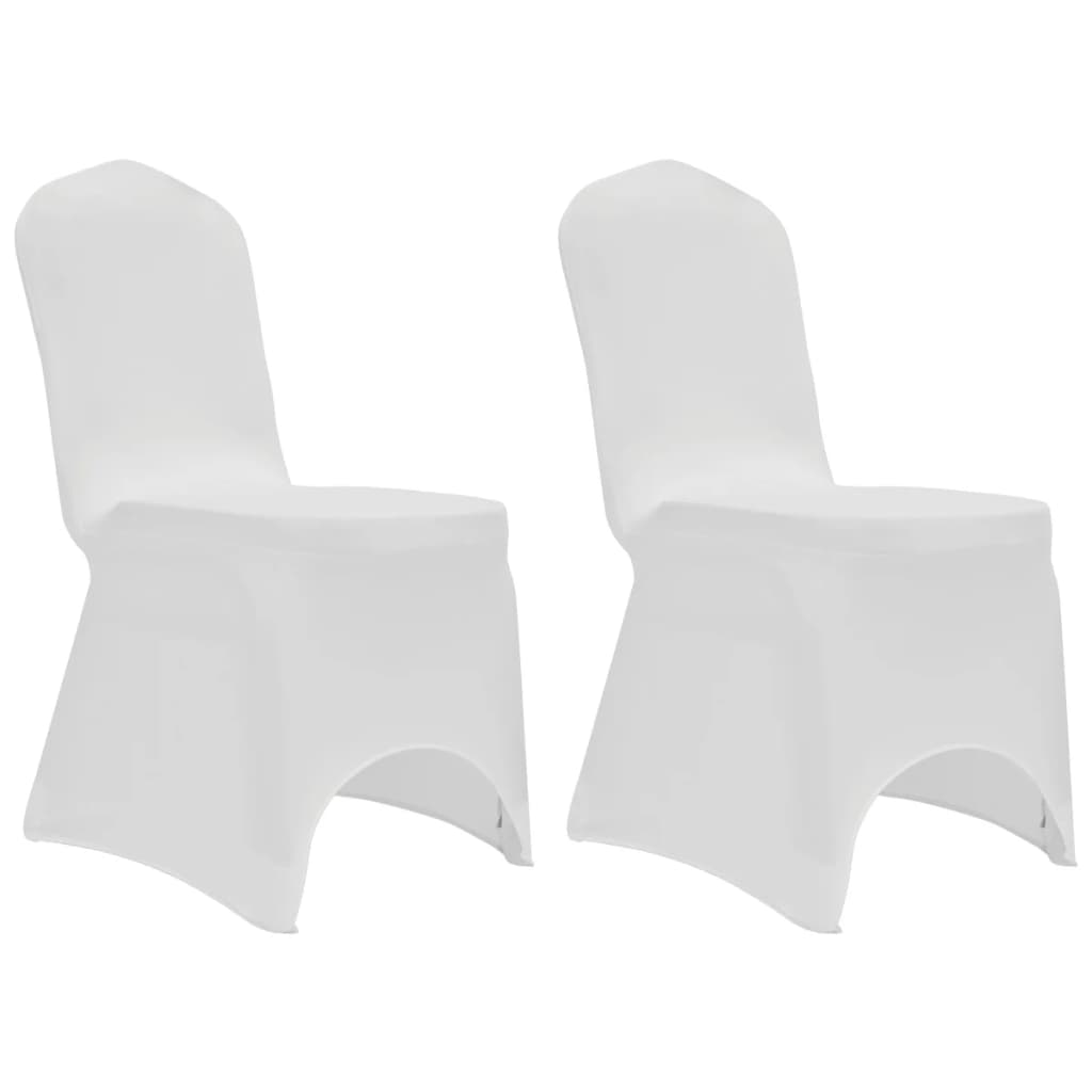 VidaXL Seat Covers Stretch 12 St White