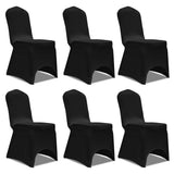 Vidaxl Seat Covers Stretch 12 st Black