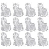 VidaXL chair cover for wedding 12 st white