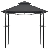 Vidaxl Barbecue Pavilion 240x150x255 cm stål Antracite