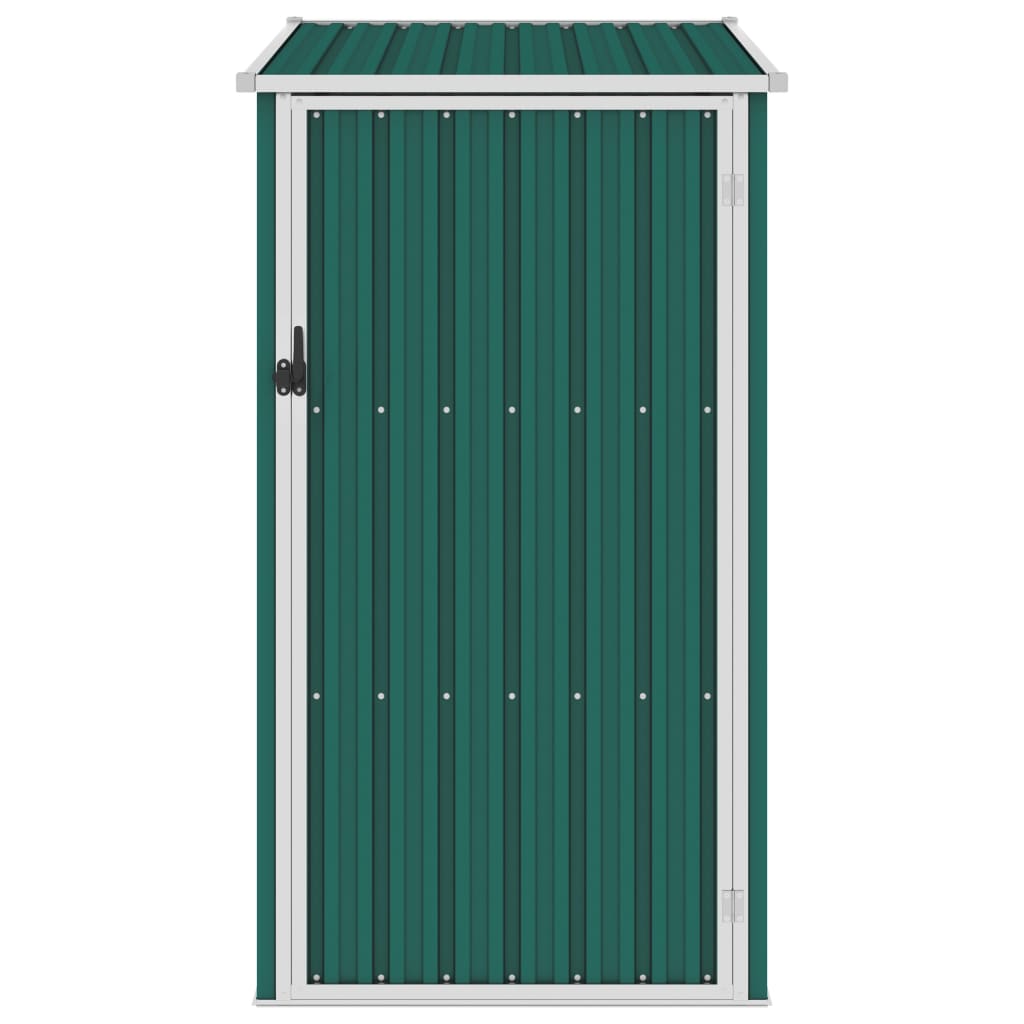 Vidaxl Garden Shed 87x98x159 cm pocinkano jekleno zeleno