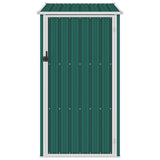 Vidaxl Garden Shed 87x98x159 cm ocynkowana stalowa zielona