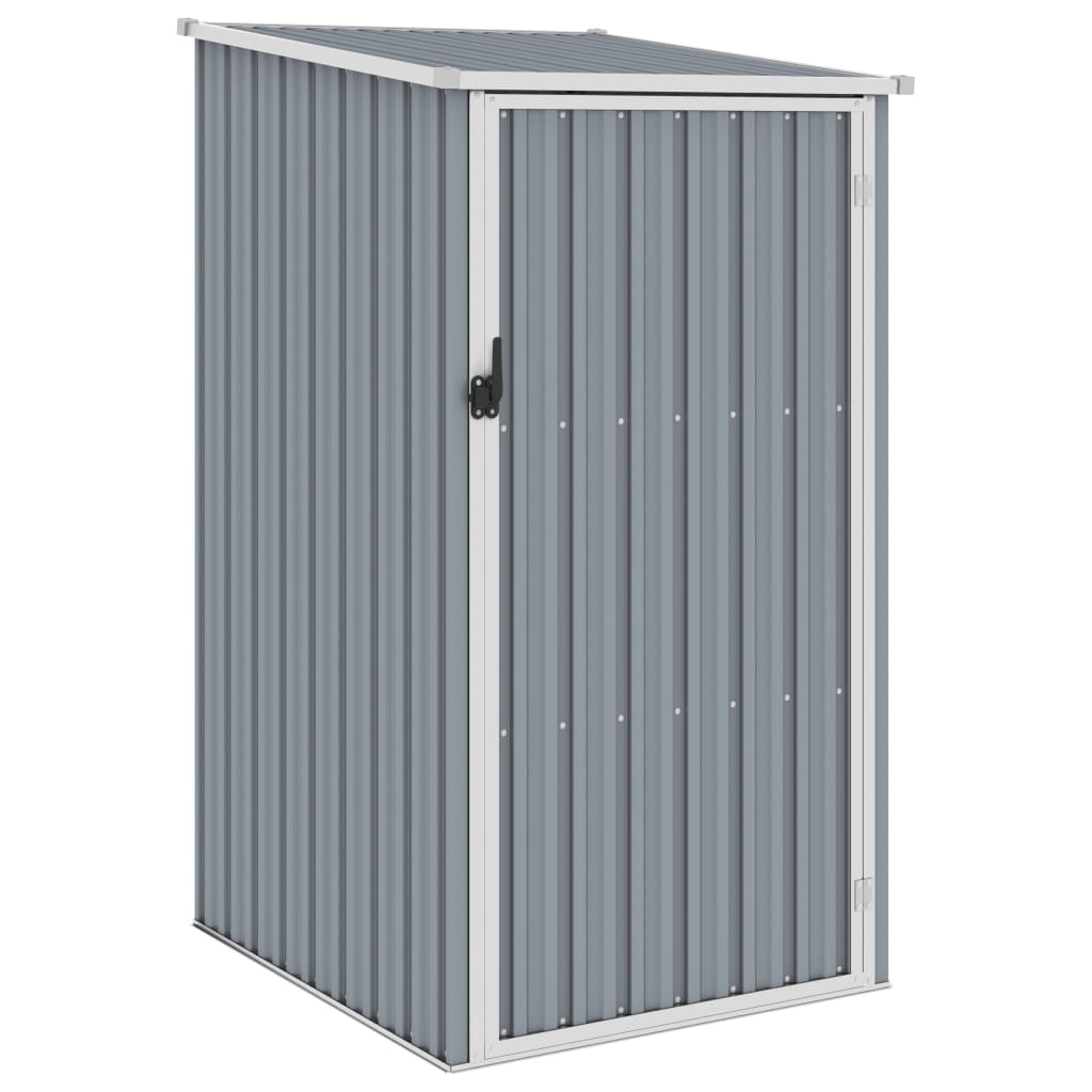 Vidaxl Gaart Shed 87x98x159 cm galvaniséiert Stol Grey