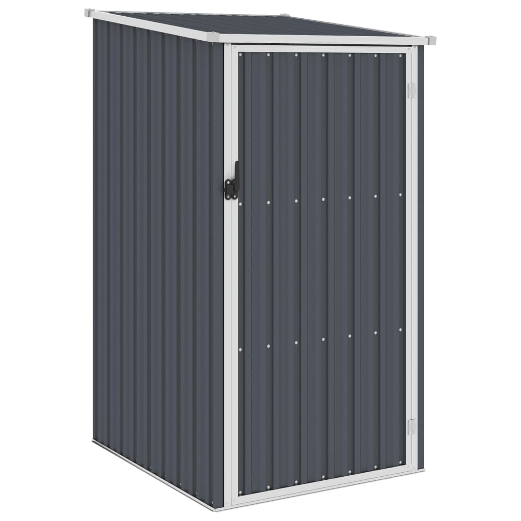 Vidaxl Garden Shed 87x98x159 cm verzinkter Stahl -Anthrazit