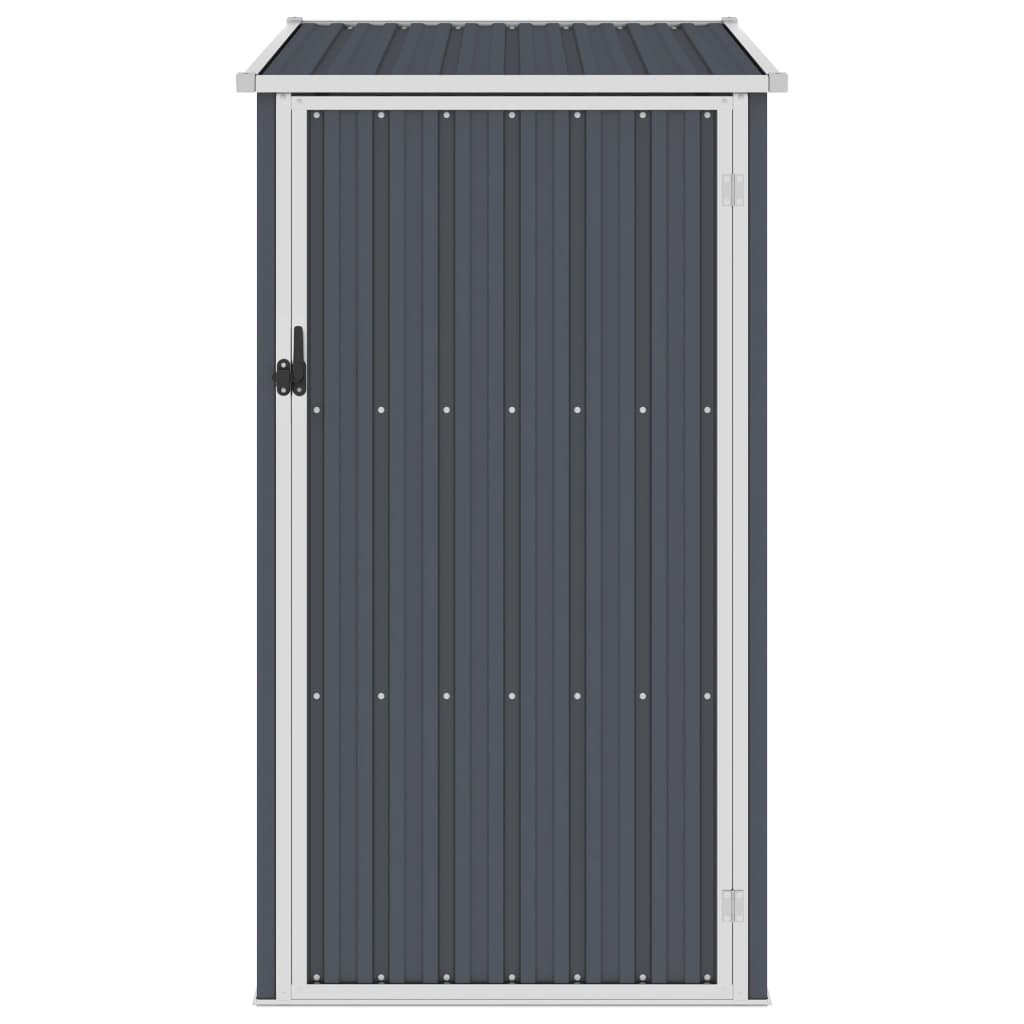 Vidaxl Garden Shed 87x98x159 cm galvanizovaný ocelový antracit