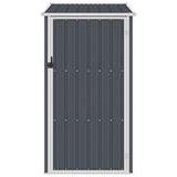 Vidaxl Garden Shed 87x98x159 cm galvaniseret stål antracit