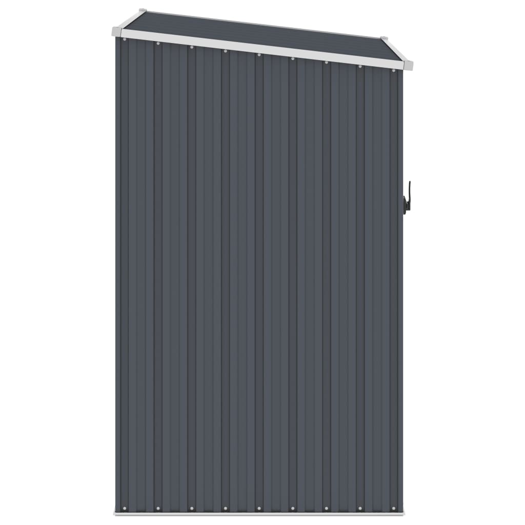 Vidaxl Garden Shed 87x98x159 cm galvaniseret stål antracit