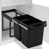 VidaXL built-in bin Extrazingly Soft-Close 48 L