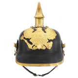 Vidaxl Pickelhaube Germanic Replica Larp Steel Black