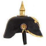 Vidaxl Pickelhaube Germanische Replik Larp Steel Schwarz