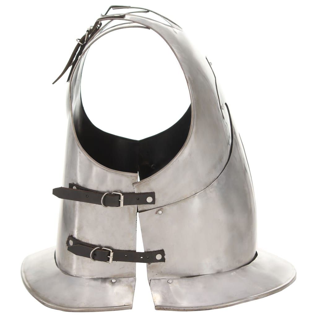 Vidaxl Kuras Replica medieval Larp Steel Silver Colored