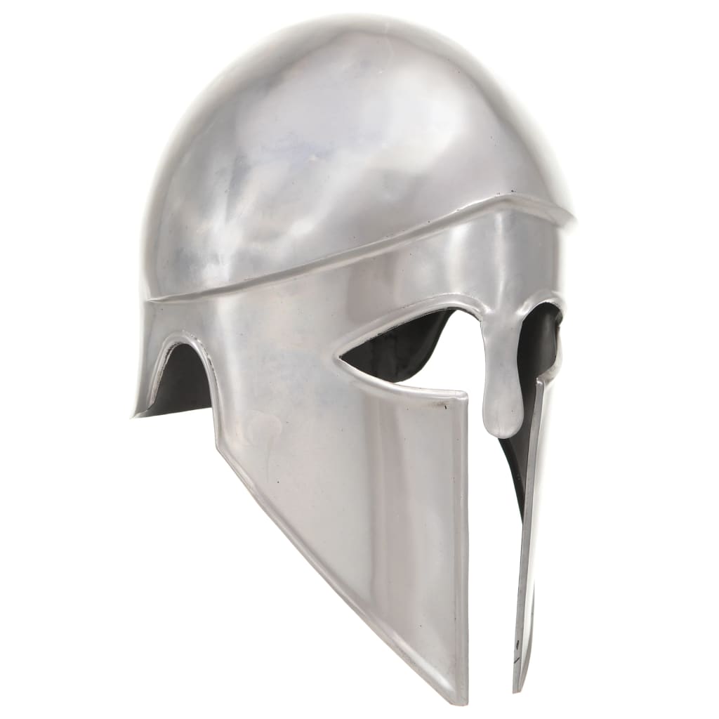 Vidaxl Soldatenhelm Greek replica Larp Steel Silver colored