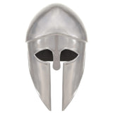 Vidaxl Soldatenhelm Greek replica Larp Steel Silver colored