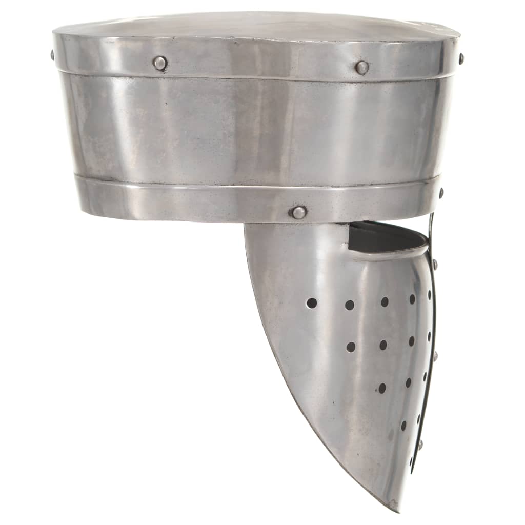 Vidaxl Ridderhelm Středověká replika repliky larp Steel Silver Colored