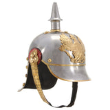 Vidaxl PickelHaube Réplique germanique Larp Steel Colored