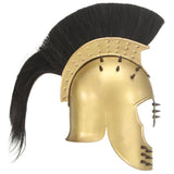 Vidaxl Soldatenhelm Greek replica Larp Steel brass -colored