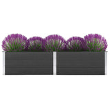 Vidaxl Planter hevet 250x50x54 cm HKC Gray