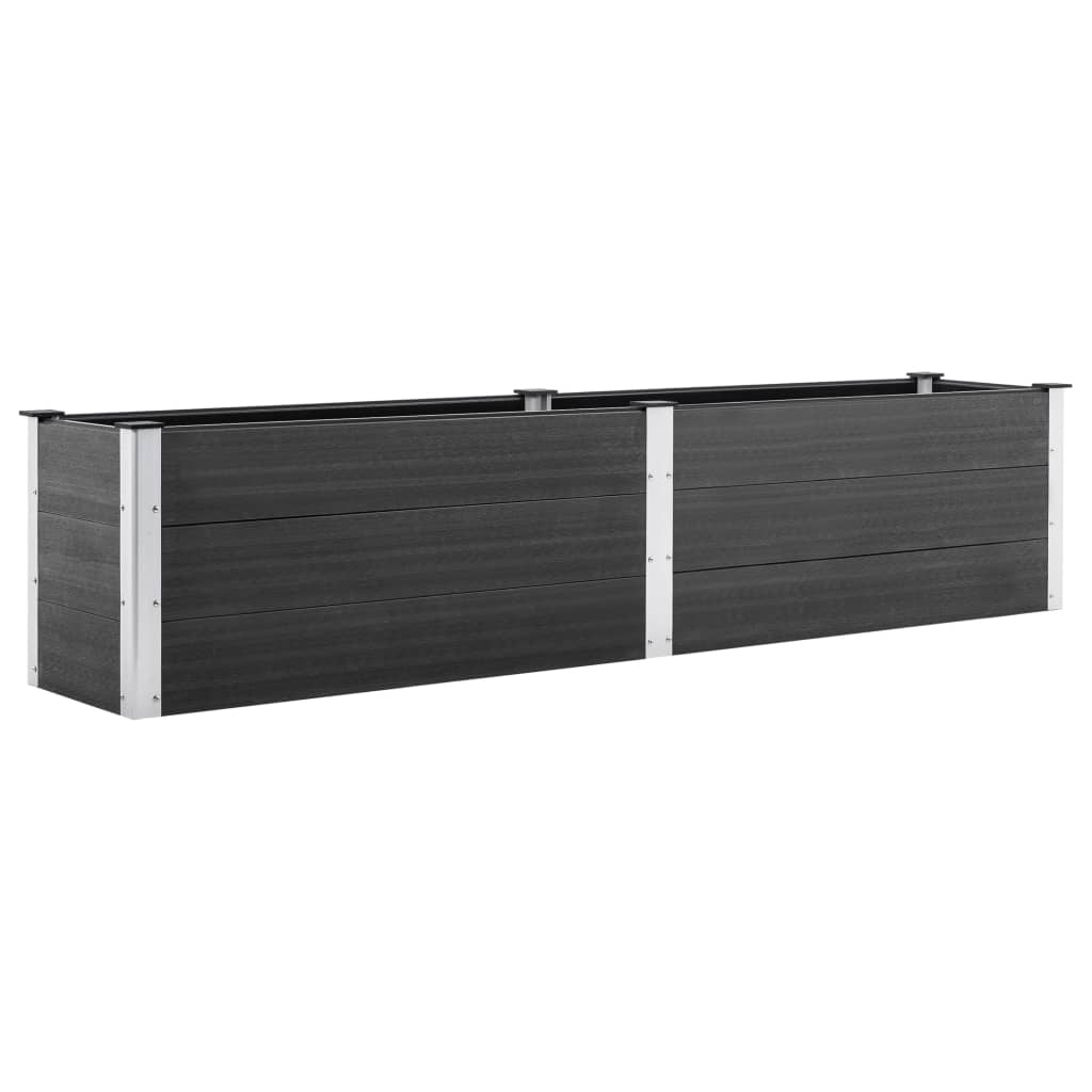 Vidaxl Planter höjde 250x50x54 cm HKC Gray