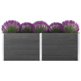 Vidaxl fioriera raccolta 250x50x91 cm HKC Grey