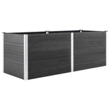 Vidaxl Planter hevet 250x50x91 cm HKC Gray